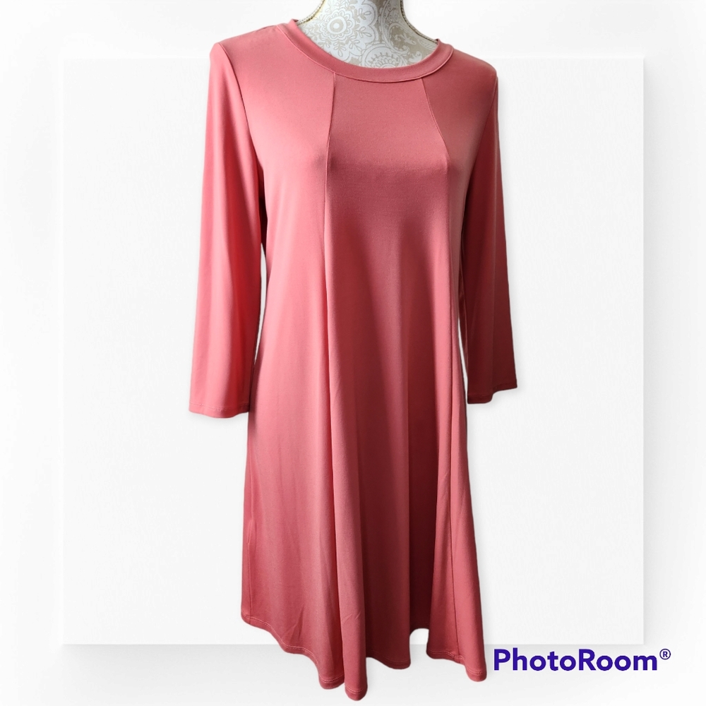 BCBGENERATION Dusty Rose Cutout Dress size Large NWT